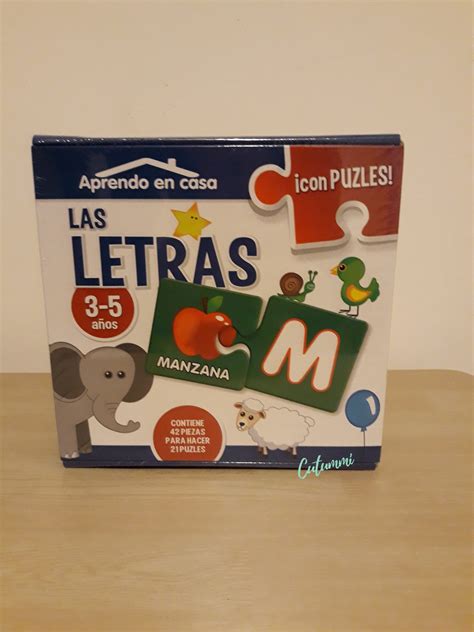 Puzzle De Las Letras Aprendo En Casa CUTUMMI Aprender Jugando