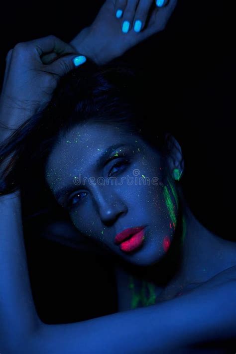Neon Nude Woman Free Stock Photos StockFreeImages