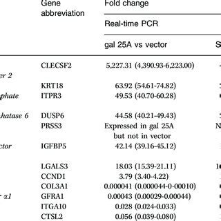 Validation Of Microarray Data By Real Time Quantitative RT PCR