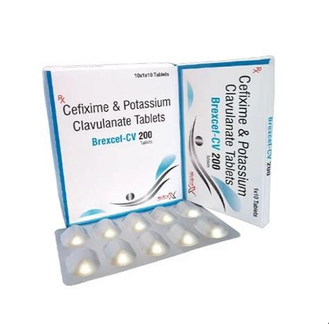 Cefixime Mg Clavulanic Acid Mg At Rs Box Cefixime Tablet