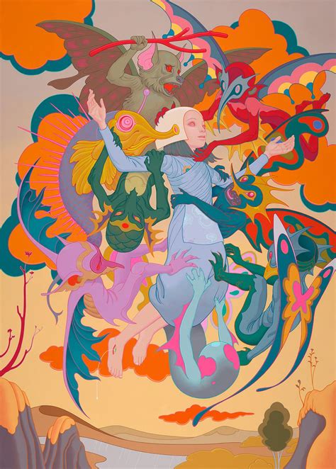 Ascension Of Agatha Illustration Art James Jean Painting