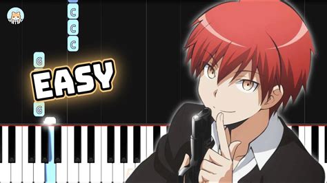 Assassination Classroom Op 2 Jiriki Hongan Revolution Easy Piano Tutorial And Sheet Music