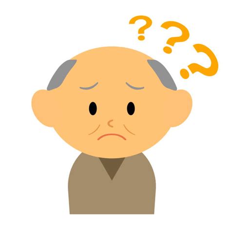 Old Man Thinking Cartoons Illustrations, Royalty-Free Vector Graphics ...