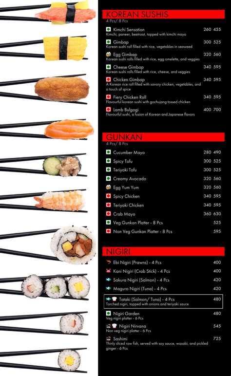 Shokudo Japanese and Pan Asian Restaurant : Menu