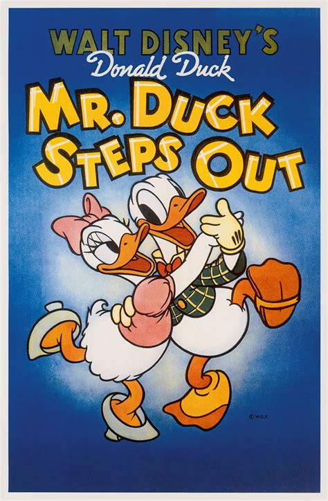 Donald Duck Cartoons Mr