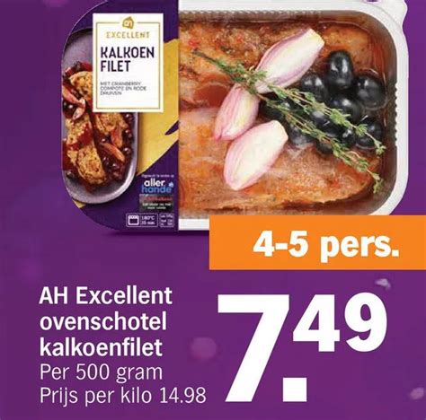 Ah Excellent Ovenschotel Kalkoenfilet Aanbieding Bij Albert Heijn