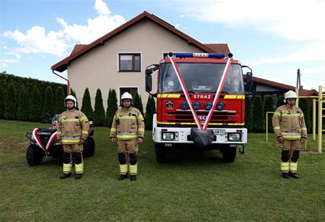 OSP w Czarnym Potoku samochód i quad służą już strażakom