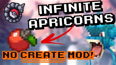 Minecraft Cobblemon Automatic Apricorn Farm No Create Mod Redstone