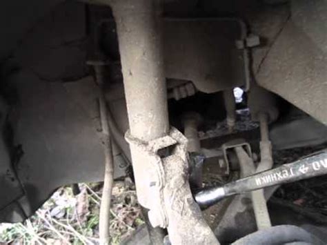 Замена передних стоек Рено Логан или пружин, как хотите - YouTube