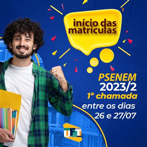 Uft Convoca Para Matr Cula Aprovados Na Chamada Do Psenem