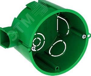 Коробка установочная 68х45мм для сплошных стен артикул IMT35100 Systeme ...