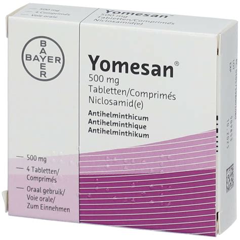 Yomesan 500mg 4 St Farmaline