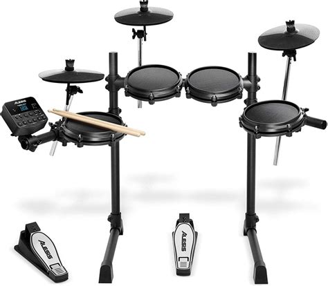 Lyxjam Pre Loaded Sounds Electronic Drum Kit 7 Piece