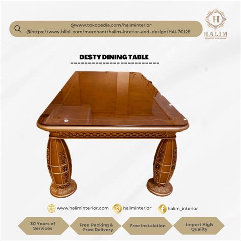 Classic Dining Table Set Halim Interior And Design