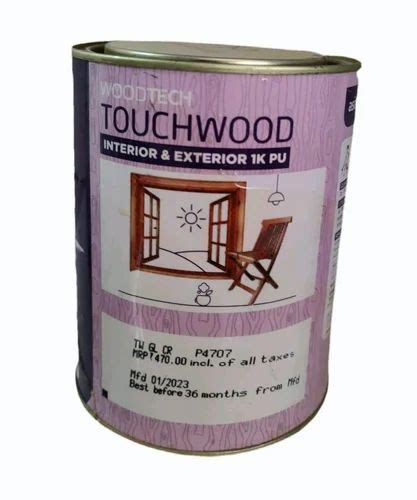 Asian Woodtech Touchwood Interior Exterior 1KPU Paint 1 Ltr At Best