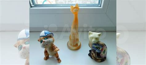 Фигурки, статуэтки кошек купить в Москве | Хобби и отдых | Авито