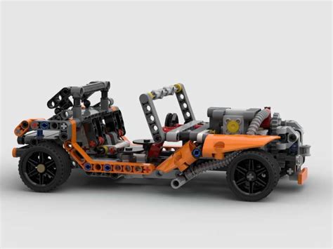 LEGO MOC 42048 C-Model - Roadster by technicstudiodesigns | Rebrickable ...