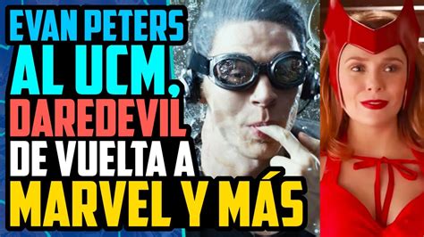 Evan Peters En Wandavision Daredevil Vuelve A Marvel Y Buena Noticia