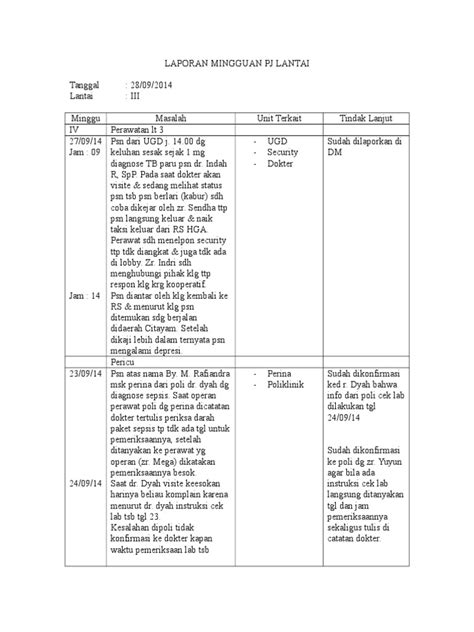 PDF Laporan Mingguan Jp DOKUMEN TIPS