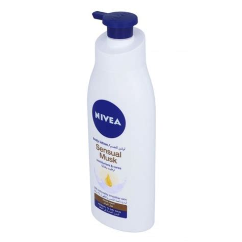 Nivea Sensual Musk Body Lotion Musk Scent Normal To Dry Skin Ml