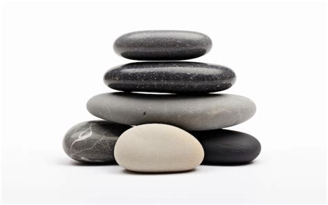 Premium Ai Image A Captivating Photo Of The Hot Stone Massage Set Isolated On A Transparent