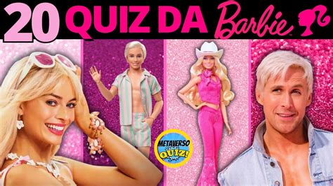 20 DESAFIOS PARA TESTAR SEUS CONHECIMENTOS QUIZ DA BARBIE LIVE