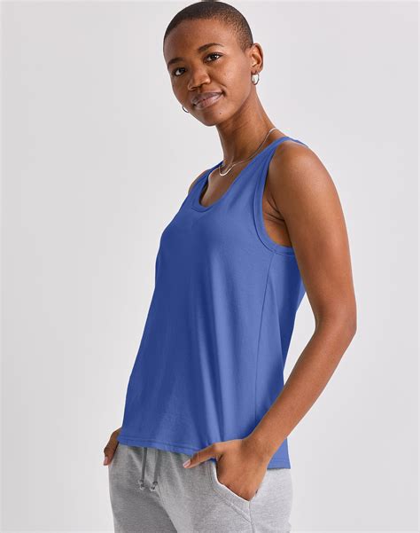 Hanes Essentials Tank Womens Cotton Sleeveless Tee Sizes Xs 2xl