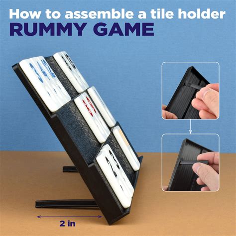 Pack Of 5 Rummy Cube Game With Case