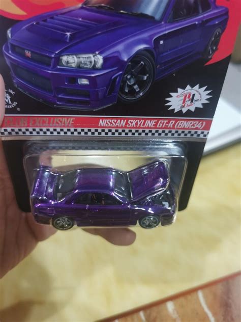 Hot Wheels RLC Nissan Skyline GT R R Purple Hobbies Toys Toys Games On Carousell