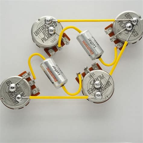 Les Paul Wiring Harness By JEL 550k VIPots Reverb Australia