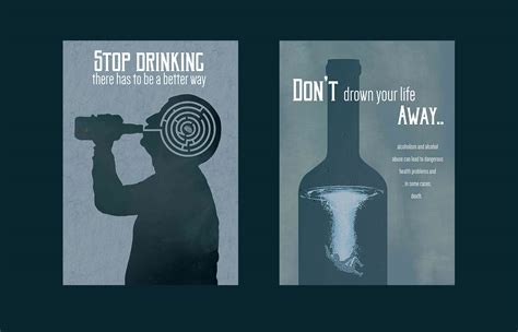 Anti Alcoholism Posters Behance