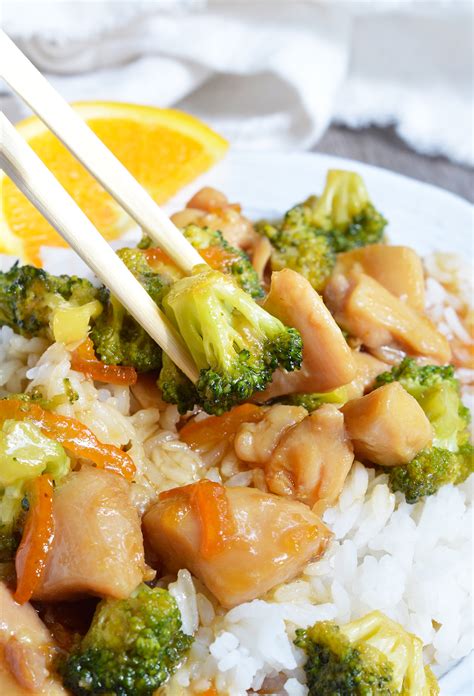 Orange Soy Chicken Broccoli Wonkywonderful