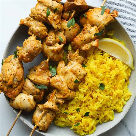 Chicken Kebab Rice
