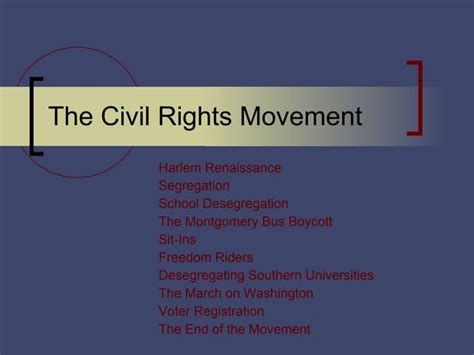 Civil Rights Ppt