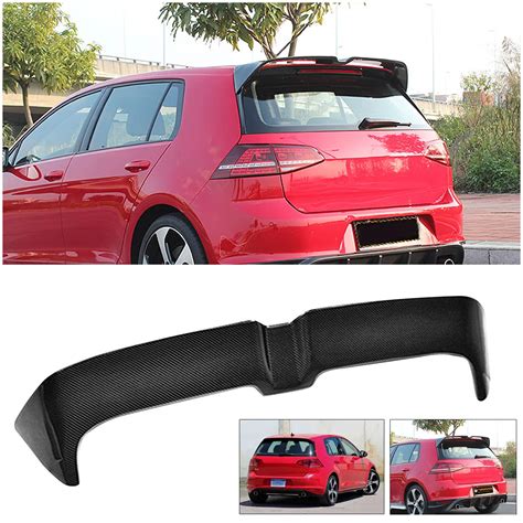 Carbon Fiber Rear Trunk Spoiler Wings Trunk Lid Spoiler For Volkswagen