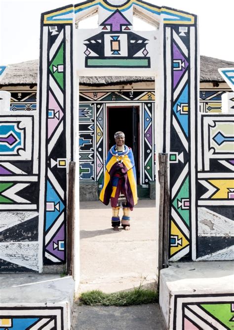 Esther Mahlangu Exhibitions The Melrose Gallery