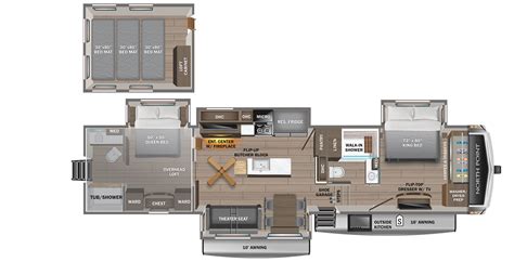 2024 North Point Fifth Wheel 390ckds Jayco Inc