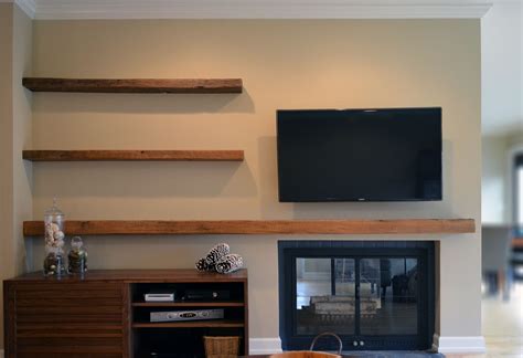 Hand Crafted Reclaimed Lumber Floating Shelves By Abodeacious