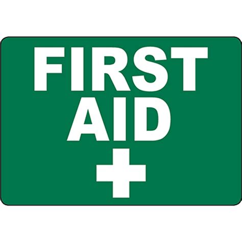 First Aid Sign Graphic Products