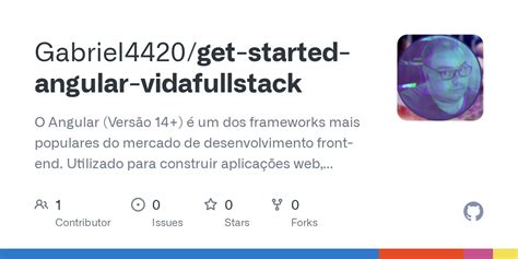 github gabrielget started angular vidafullstack  angular