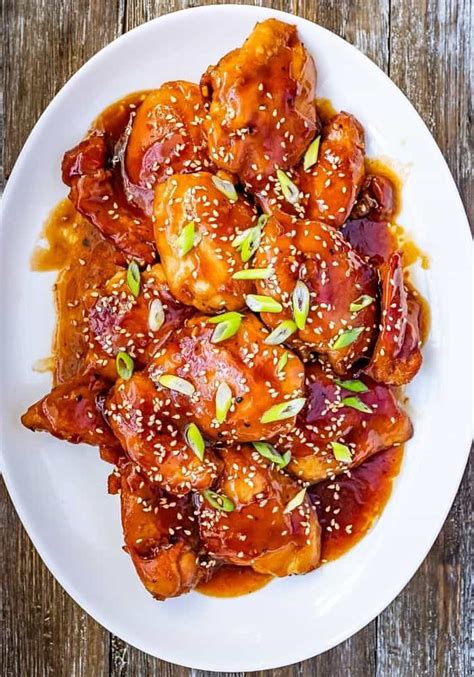 Baked Teriyaki Chicken Thighs Recipe L100kRecipes