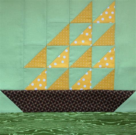 Starwood Quilter Tall Ships Quilt Block