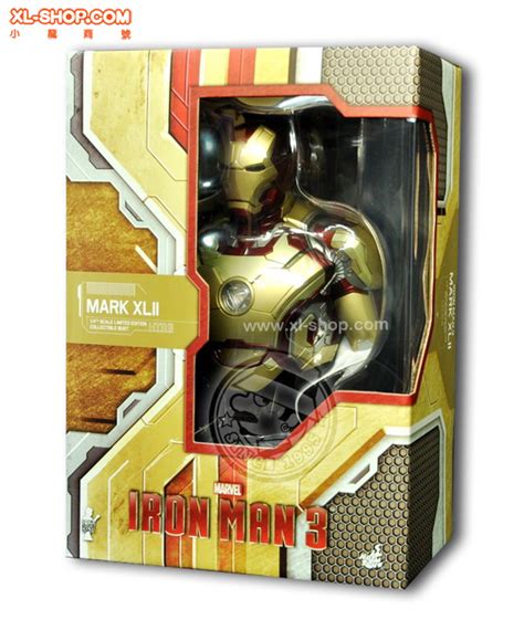Hot Toys HTB Iron Man Th Scale Mark XLII Limited Edition Collectible Bust