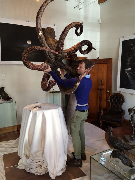 Kraken sculpture (giant Octopus) – Stephen Rautenbach Sculpture