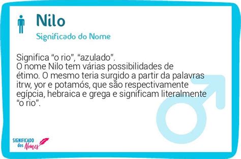 Significado Do Nome Nilo - Significado do Nome Nilo - Significado dos Nomes