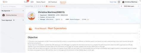 Check Mid-year Performance Result | Help Book