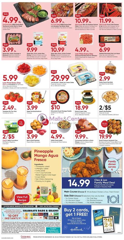 Stater Bros Weekly Ad Valid From To Mallscenters