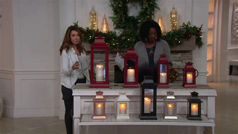 Luminara Heritage Lantern With Flameless Candle Remote On Qvc