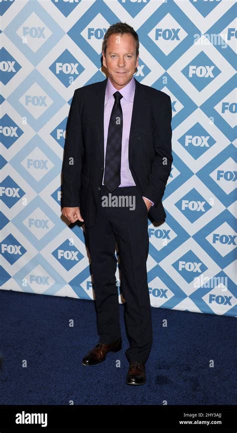 Kiefer Sutherland Attending The FOX Winter All Star TCA Party At The