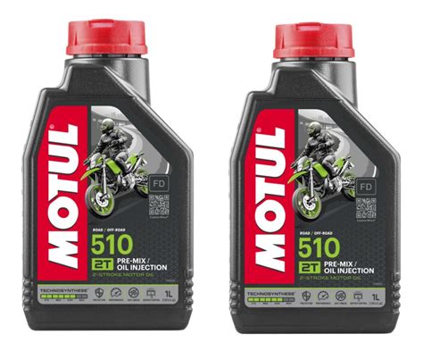 Aceite Semisintetico 2 Tiempos Motul 510 Motos Enduro 2lts Envío gratis